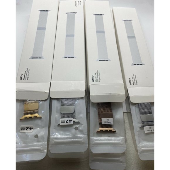Milanese Mesh Stainless Steel Band for Apple Watch - Picture 9 of 10